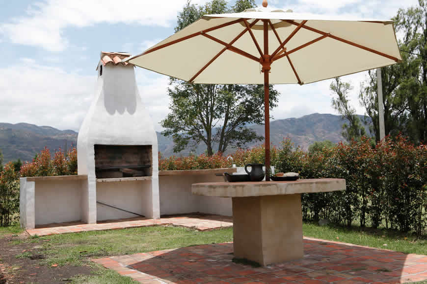 BBQ casa San Agustín en Villa de Leyva