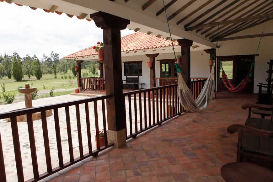 hamacas casa san agustín en villa de leyva