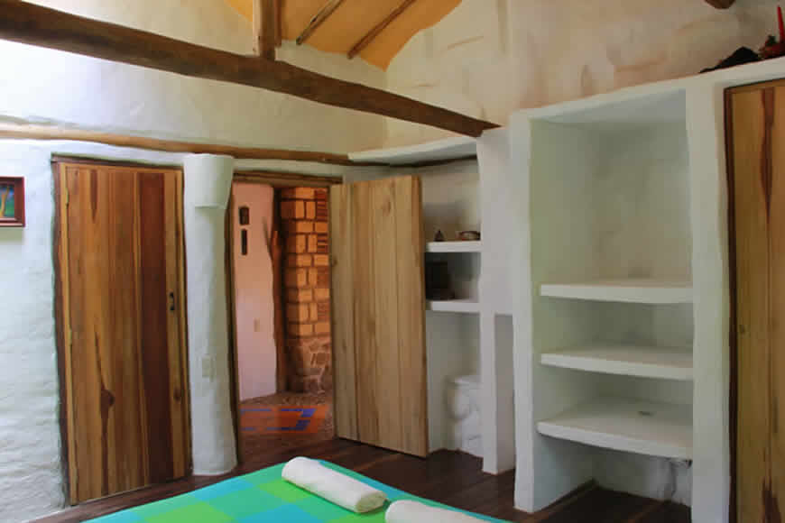 Habitación principal casa la colorada en Villa de Leyva