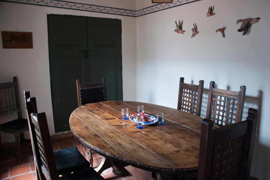 Comedor casa villa diego en Villa de Leyva