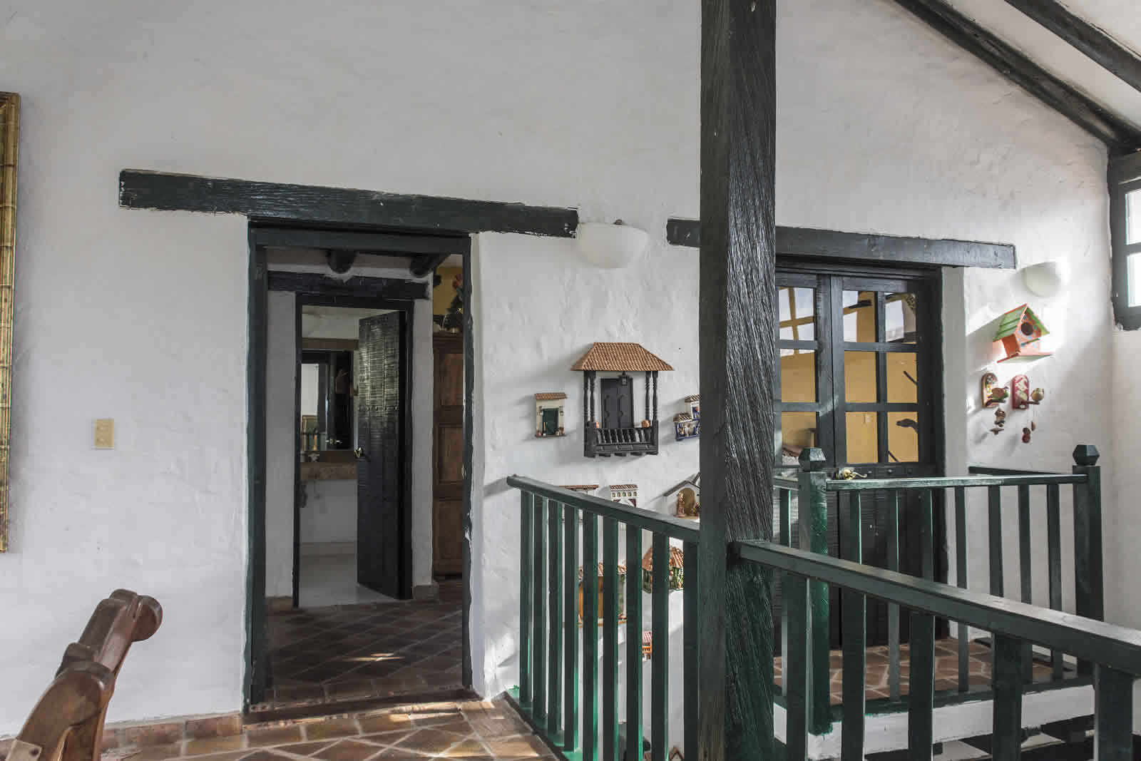 Entrada habitación principal casa tamoe villa de leyva