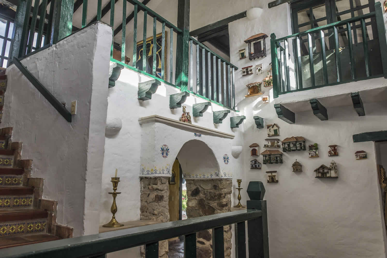 Escaleras casa tamoe villa de leyva