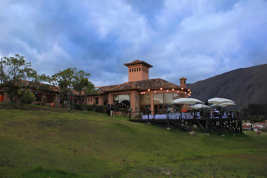 Exteriores casa Furachagua en Villa de Leyva