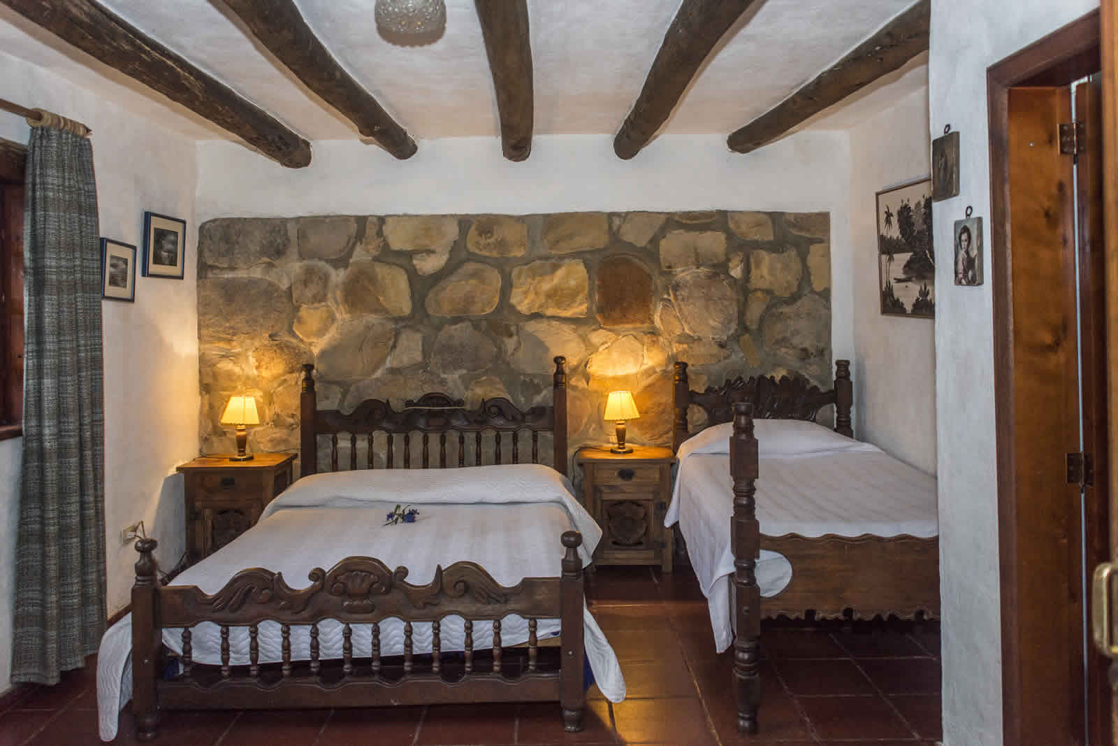 Habitación 2 casa El Pino en Villa de Leyva