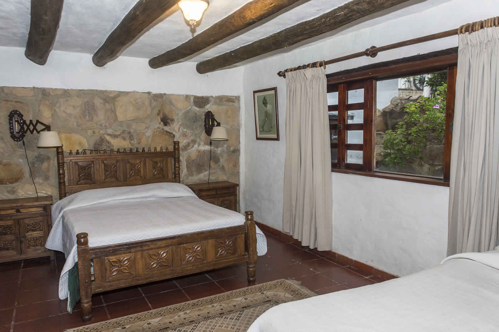 Habitación 4 casa El Pino en Villa de Leyva