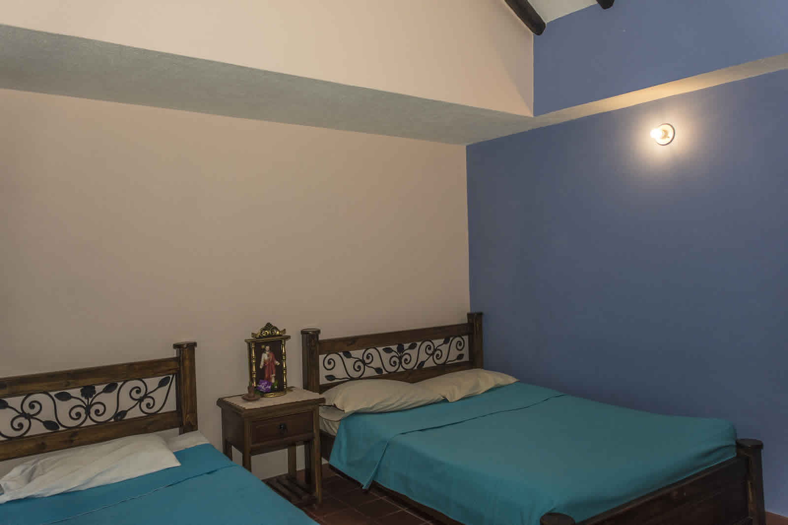 Habitación 6 casa rosa Villa de Leyva