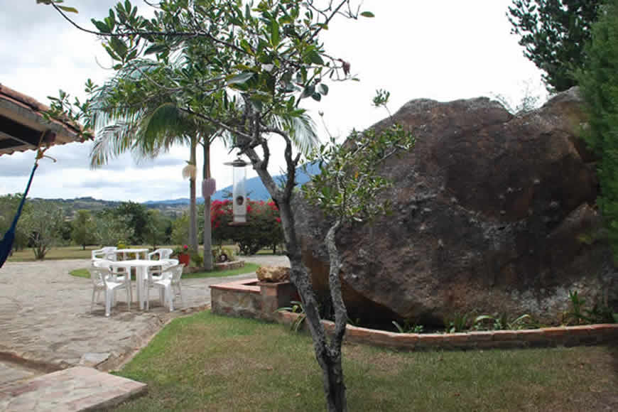 Exteriores casa loma de los vientos en Villa de Leyva