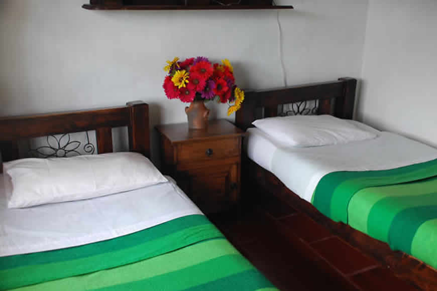 habitacion 2 casa loma de los vientos en Villa de Leyva