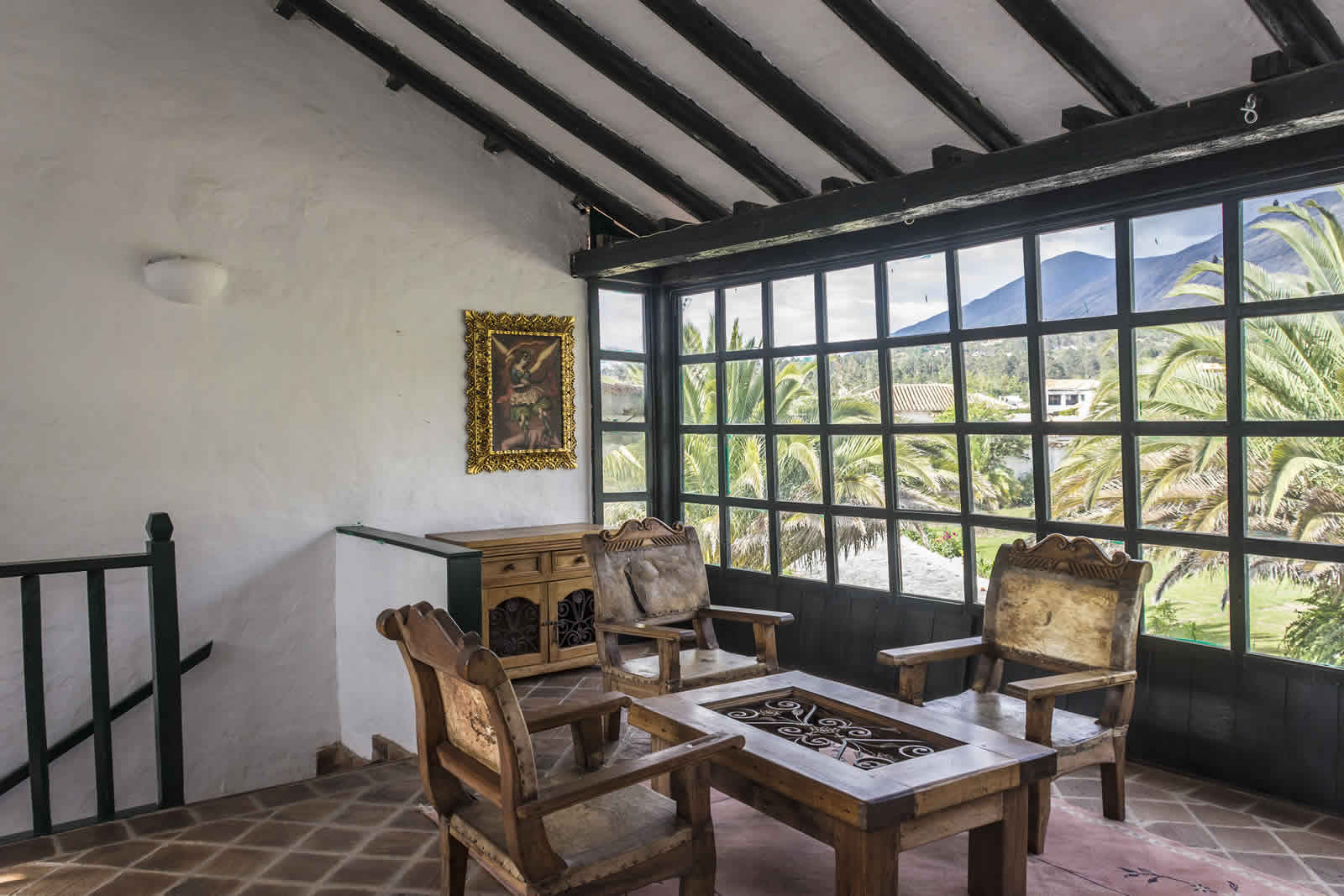 Sala segundo piso casa tamoe villa de leyva