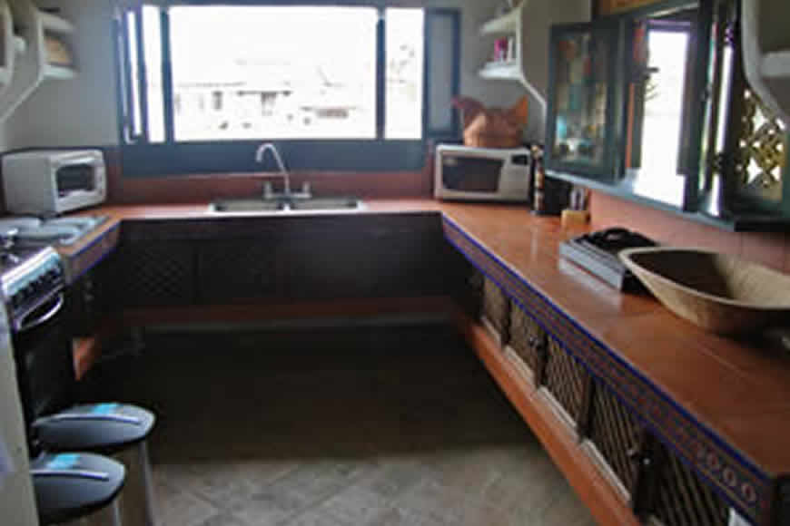 Cocina casa Tamoe en Villa de Leyva