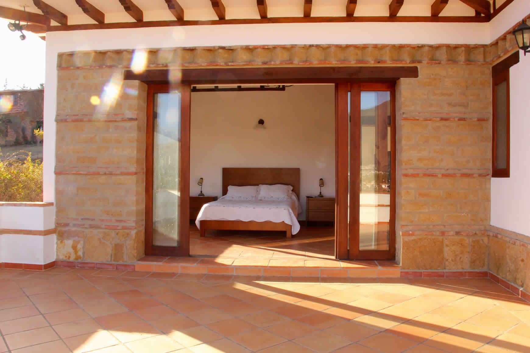 Alquiler casa Ecatepec en Villa de Leyva - Comedor