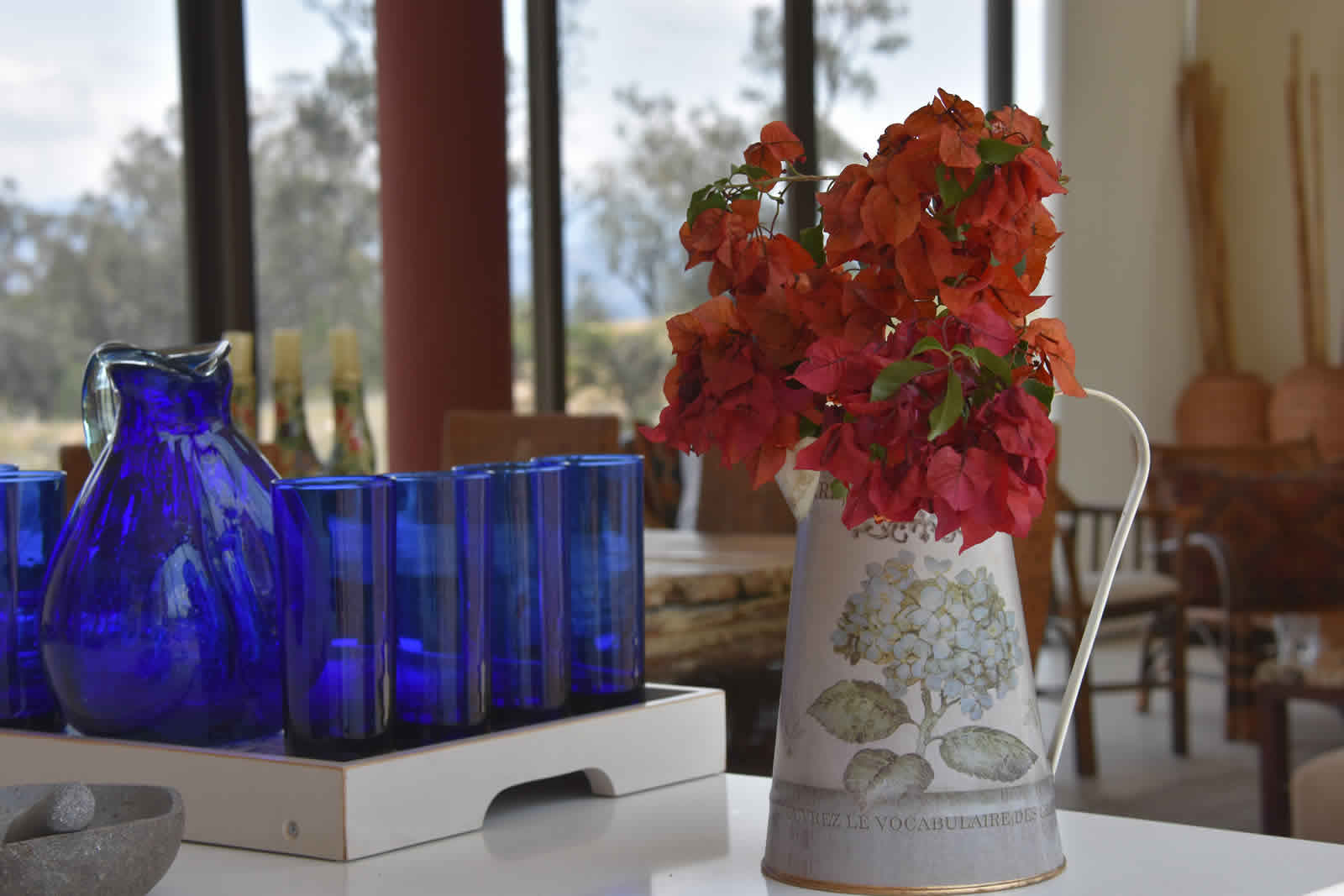 Florero casa ecce homoen villa de leyva