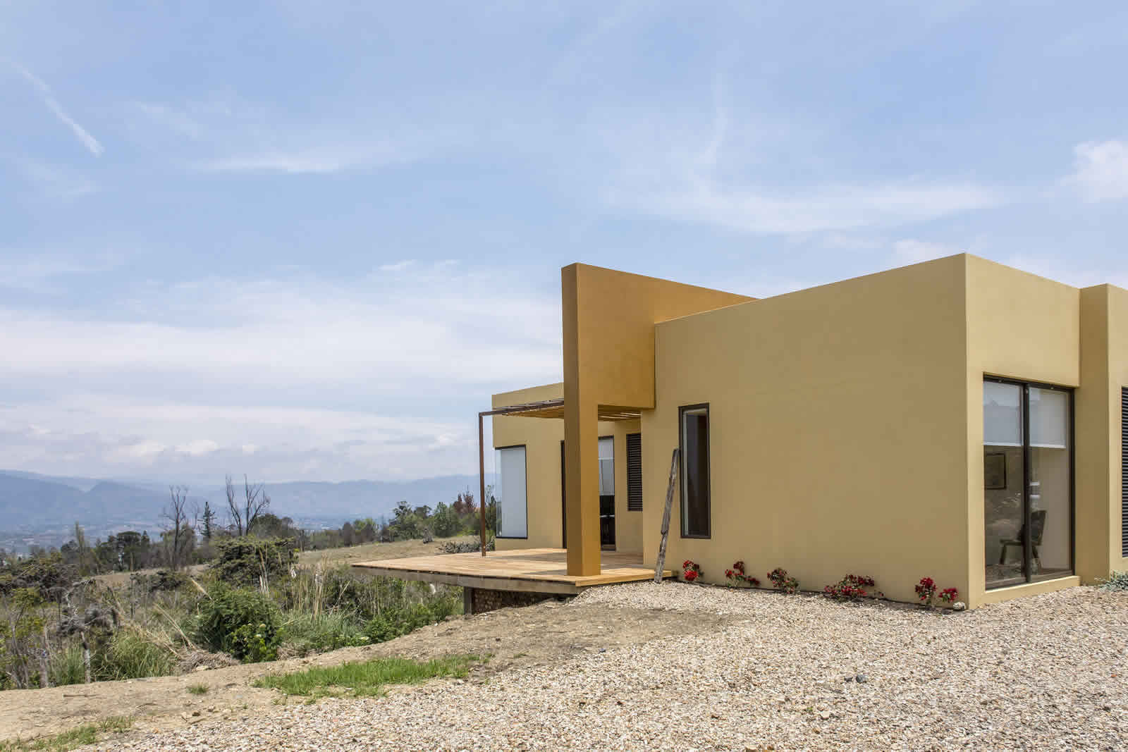 Terraza casa ecce homo en villa de leyva