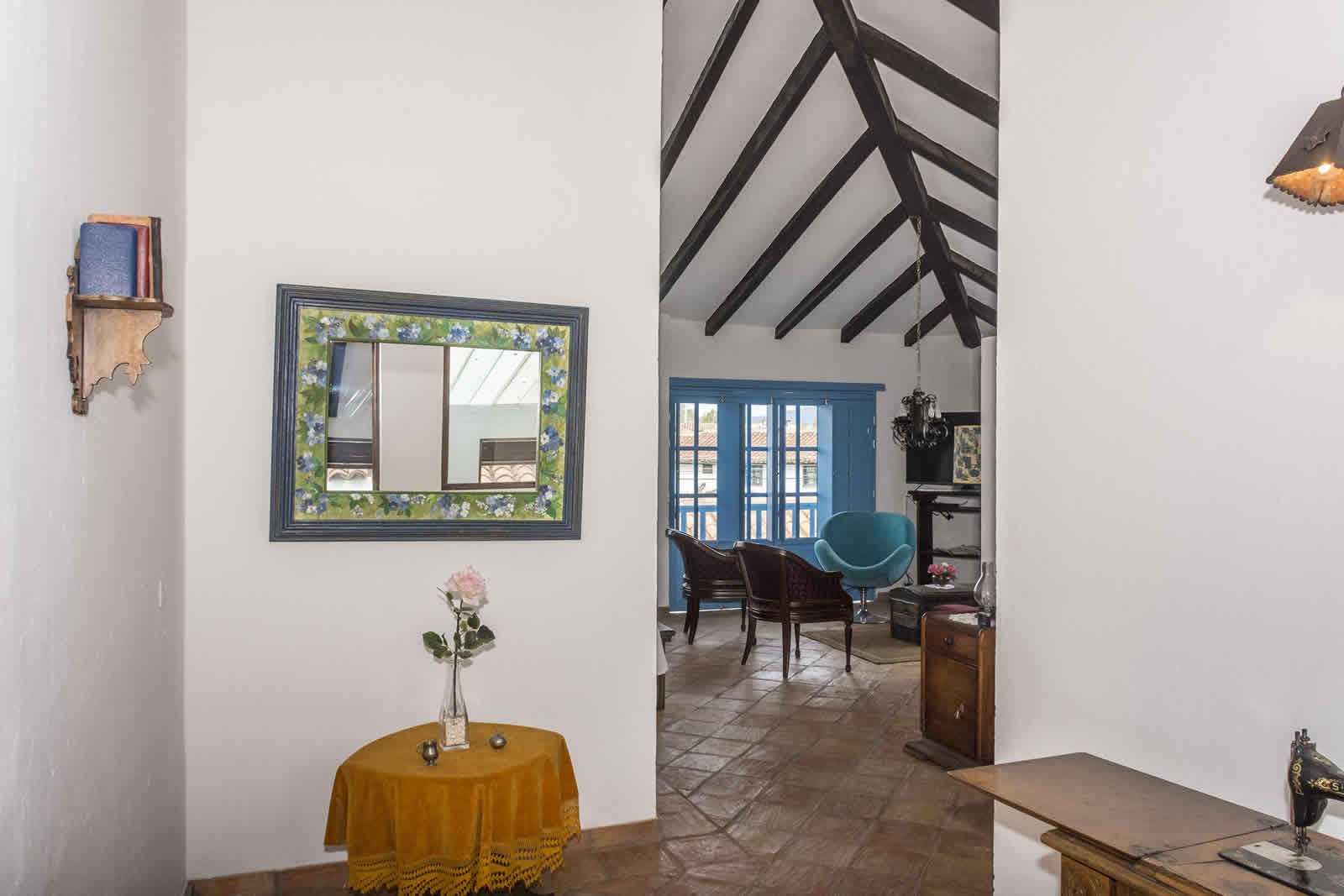 Alquiler Casa Azul en Villa de Leyva habitación principal