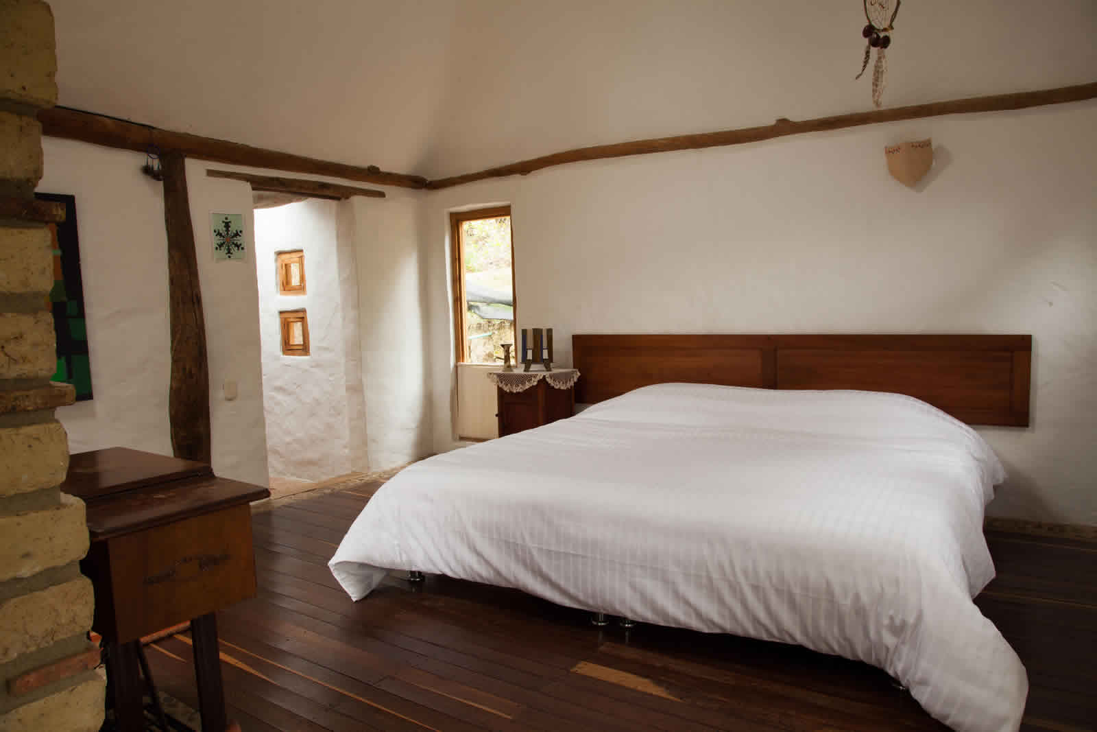 Alquiler cabaña La Colorada 2 en Villa de Leyva - Habitación principal