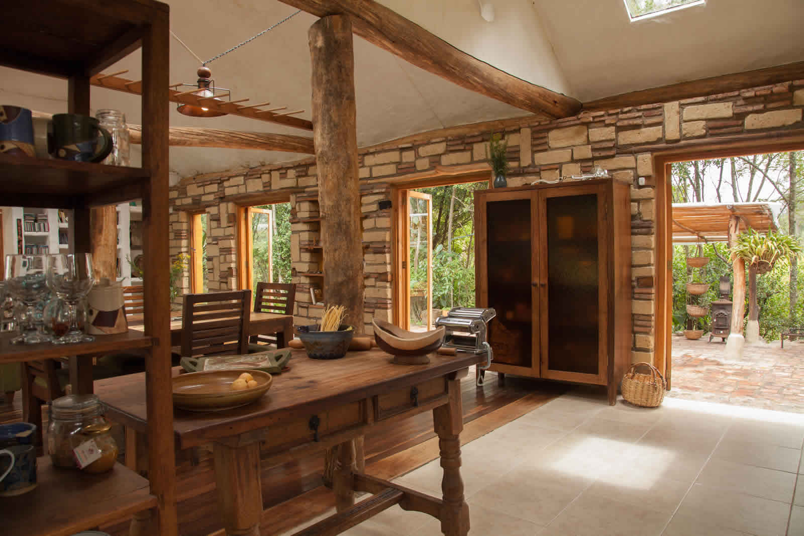 Alquiler cabaña La Colorada 2 en Villa de Leyva - Entrada