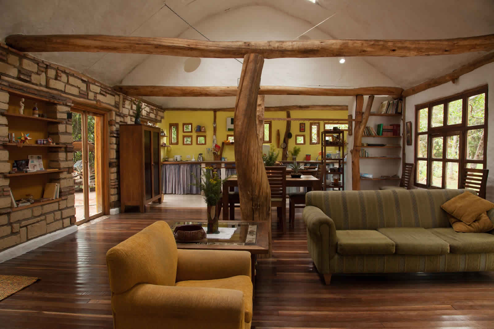 Alquiler cabaña La Colorada 2 en Villa de Leyva - Sala