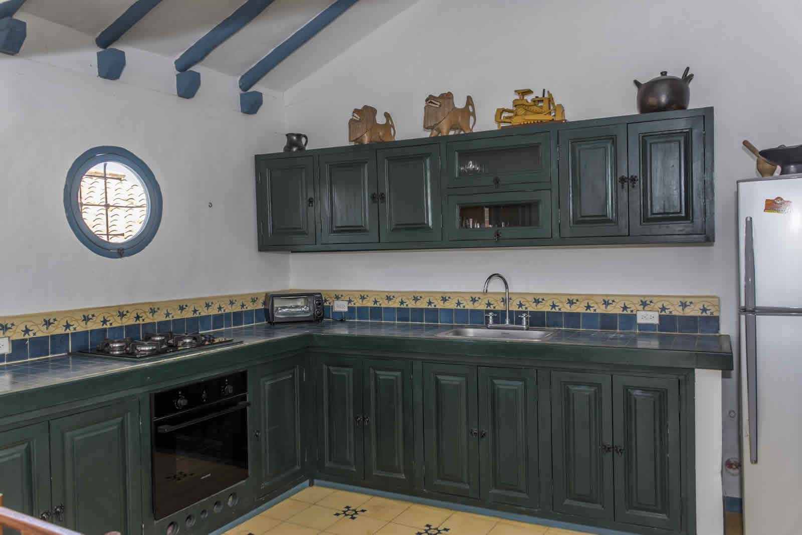 Alquiler casa Tulato Villa de Leyva cocina