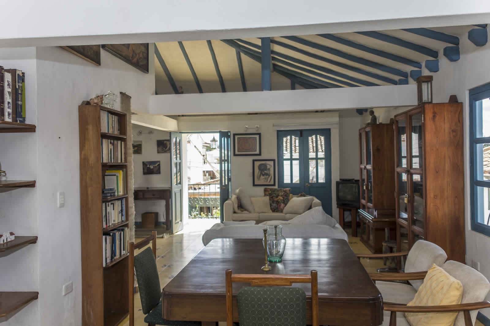 Alquiler casa Tulato Villa de Leyva comedor