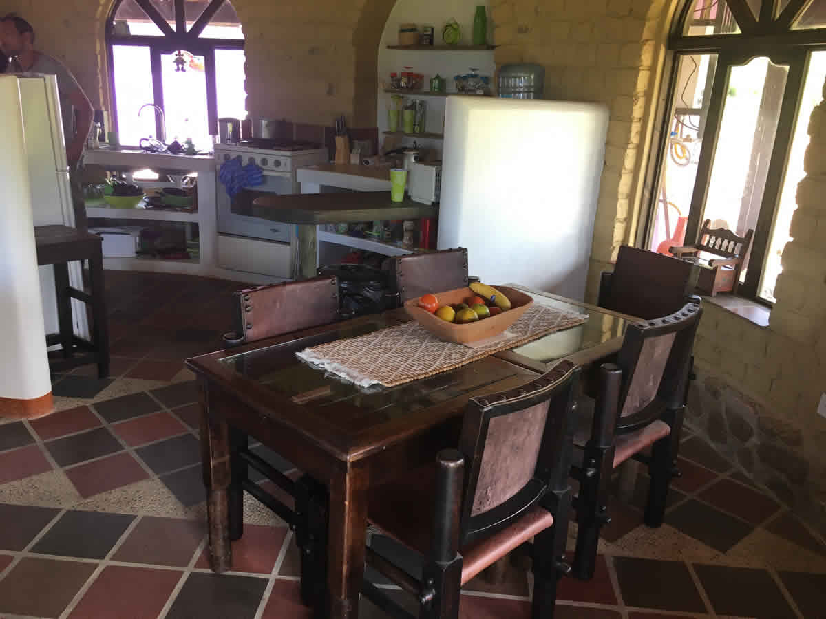 Alquiler cabaña Jishana en Villa de Leyva - Cocina