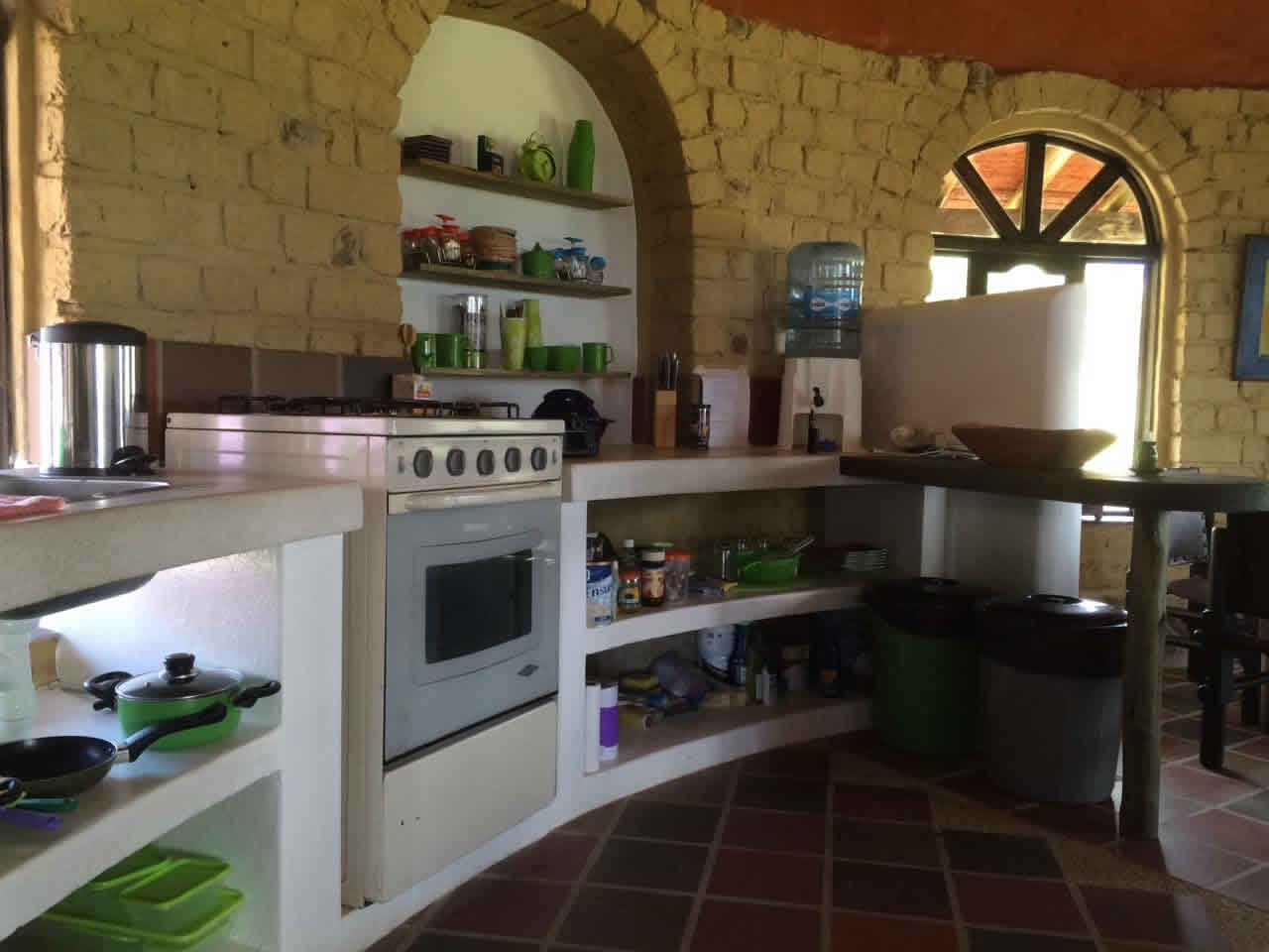 Alquiler casa Jishana Villa de Leyva - Cocina