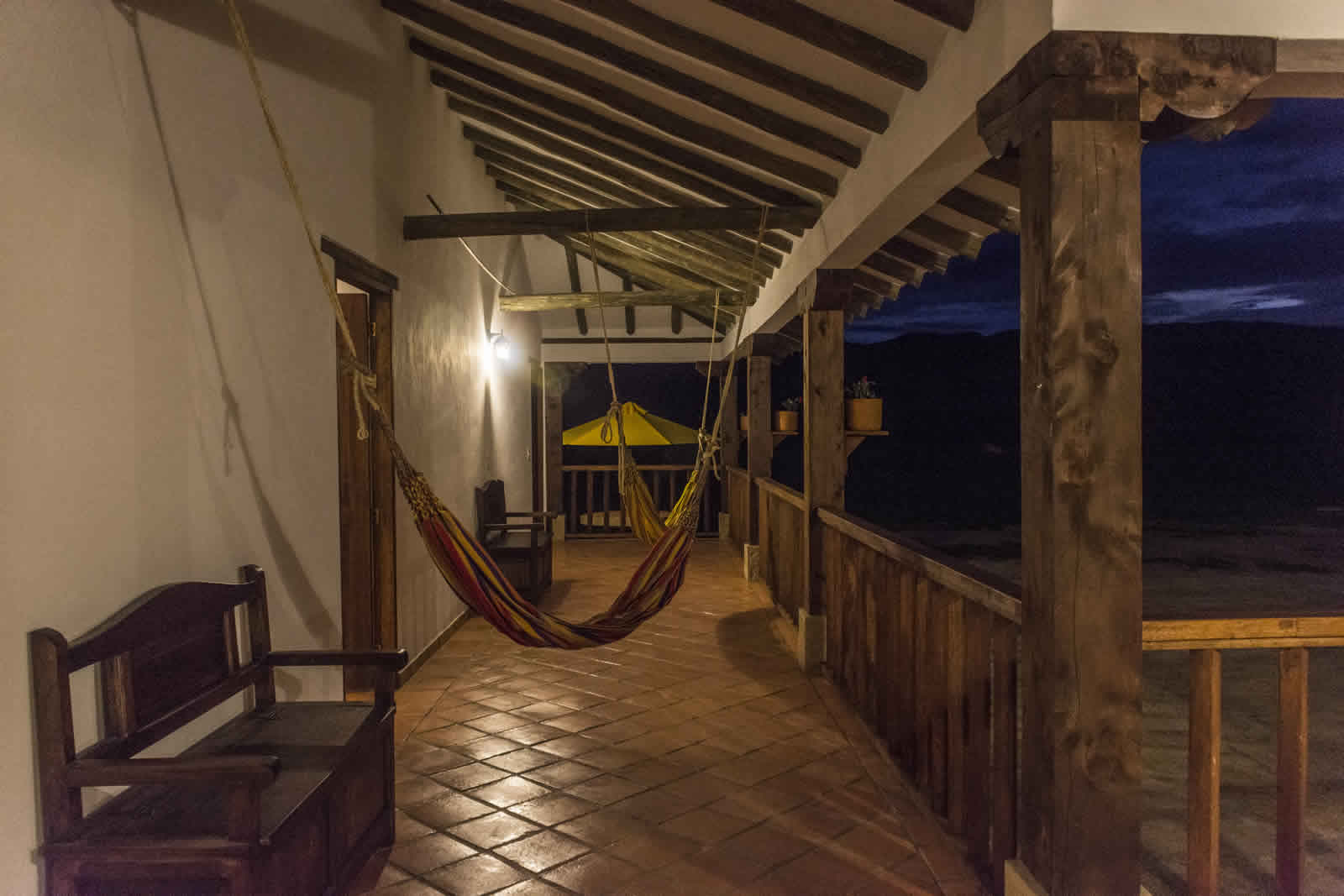 alquilAlquiler casa de Ritoque en Villa de Leyva - Pasillo