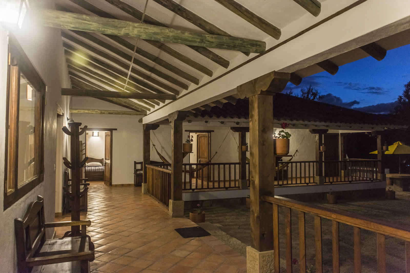 Alquiler casa de Ritoque en Villa de Leyva - Terraza