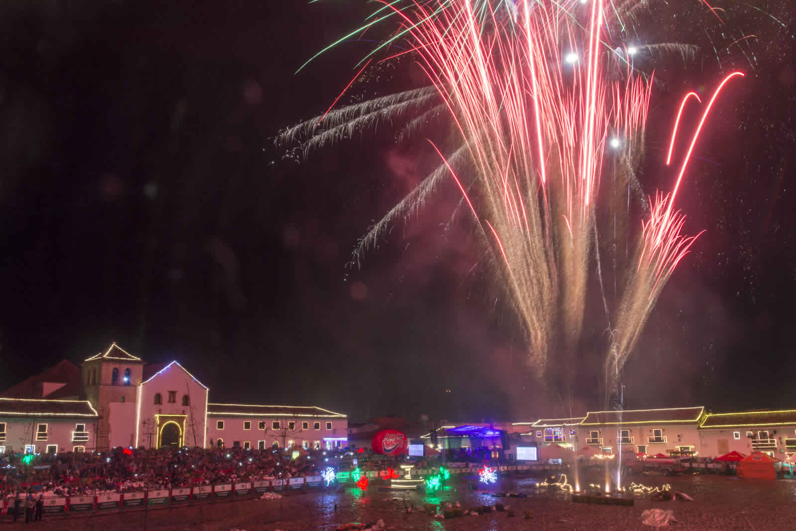 Festival de luces de Villa de Leyva