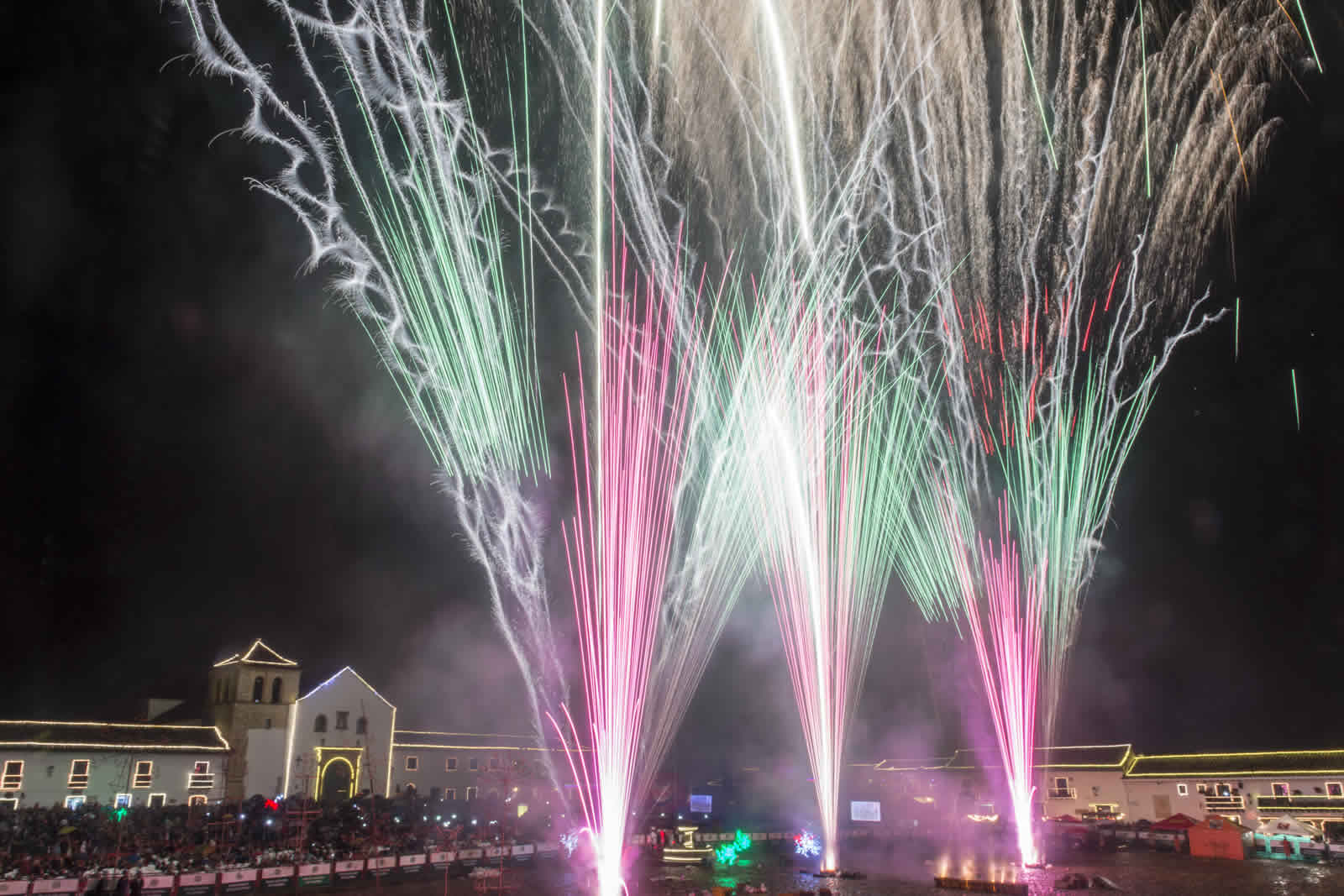 Festival de luces de Villa de Leyva