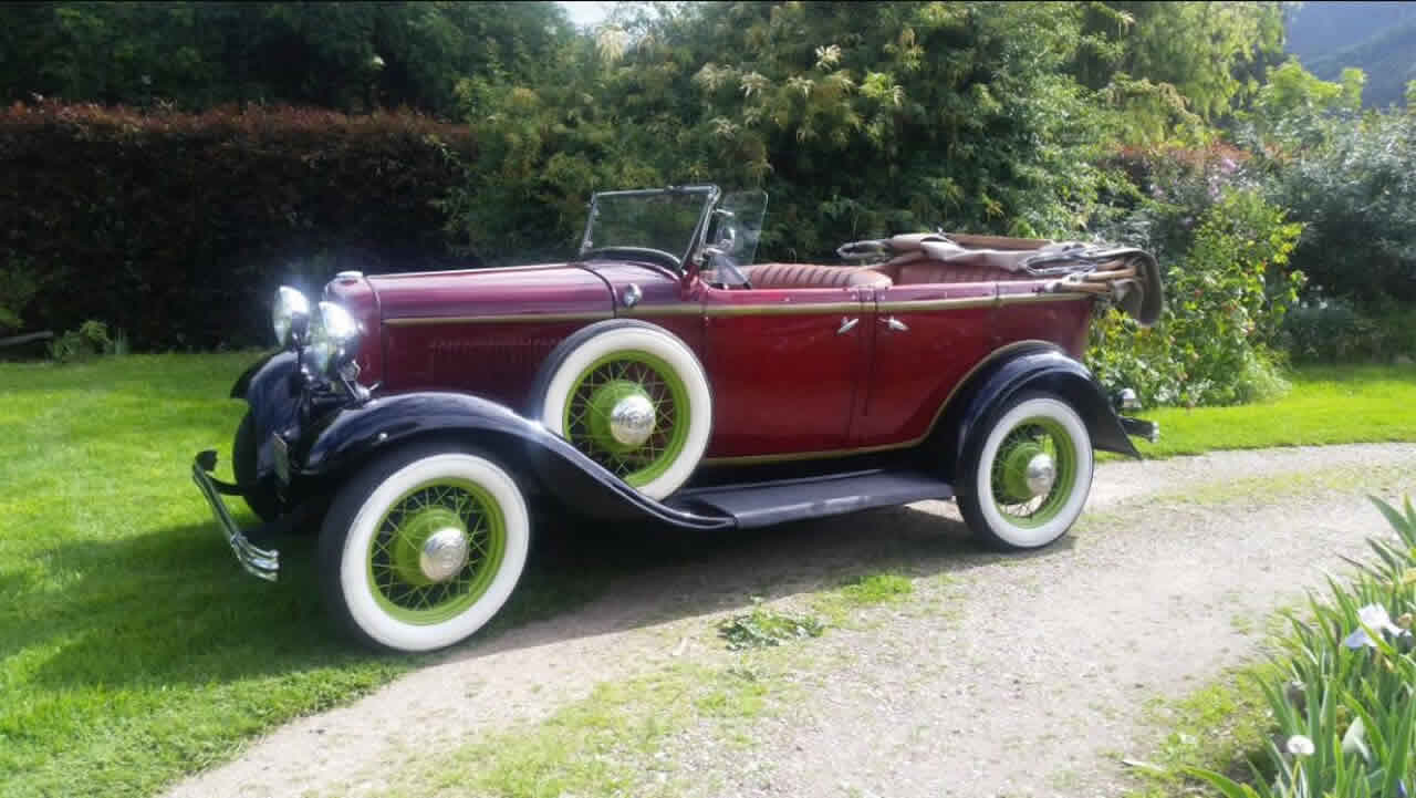 Alquiler de autos clásicos para matrimonios en Villa de Leyva